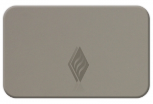 Bronze Rounded Corners Tempered Glass