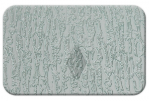 Rain Rounded Corners Annealed Glass