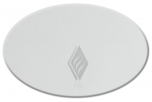 Low-Iron Elliptical Oval Annealed Glass
