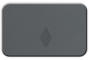Gray Rounded Corners Tempered Glass
